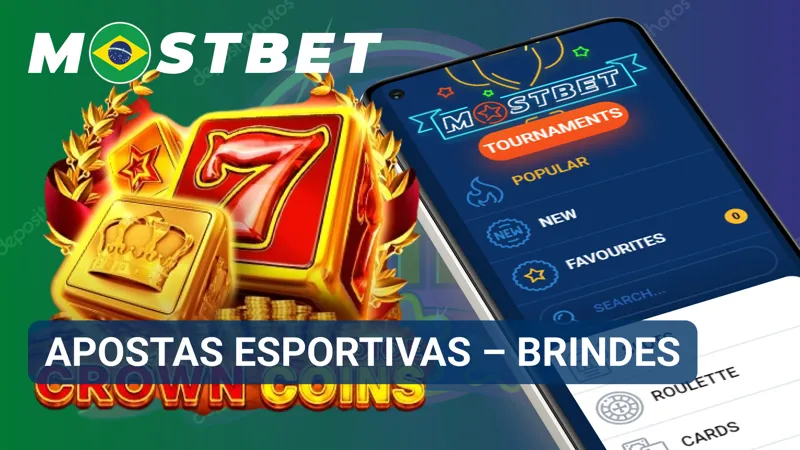 Seção de apostas esportivas destaca brindes promocionais vinculados a eventos selecionados.