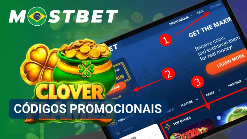 Campo para inserir um código promocional aparece durante o processo de ativação de ofertas na MostBet.