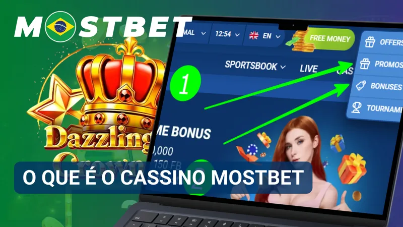 Tela inicial exibe o ambiente do cassino MostBet com acesso às principais categorias de entretenimento.