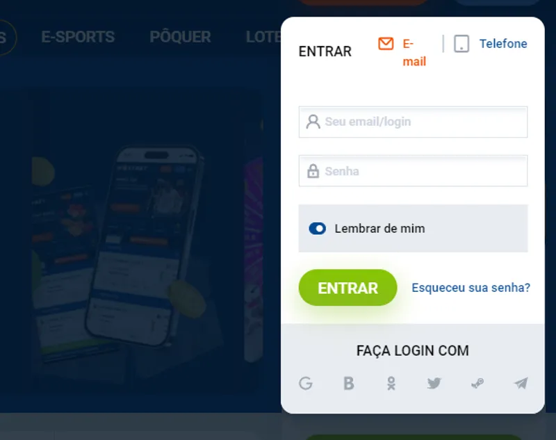 Site da MostBet e site