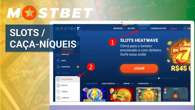 Caça-níqueis Mostbet Brasil – centenas de slots com bônus e jackpots