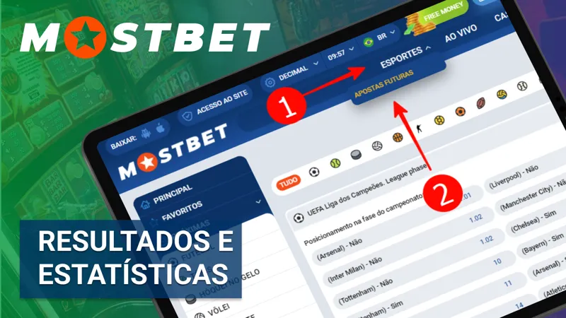 Resultados e estatísticas Mostbet Brasil – dados atualizados para apostas esportivas