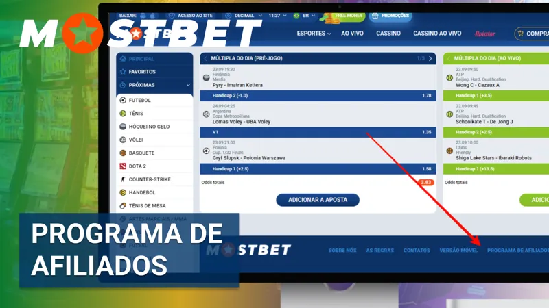 Programa de Afiliados Mostbet Brasil – parceria lucrativa para gerar renda online