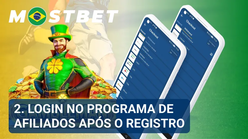 Afiliado acessa o painel do Programa de Afiliados MostBet utilizando as credenciais criadas durante o registro.
