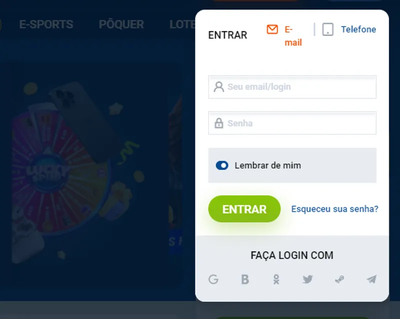 Faça login na sua conta para sacar seus ganhos